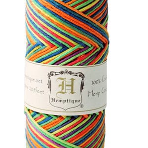 Hemp Twine Multi Colour - Rainbow