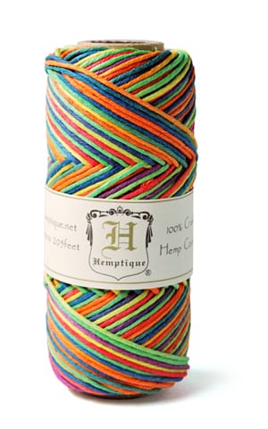 Hemp Twine Multi Colour - Rainbow