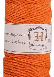 Hemp Twine - Orange