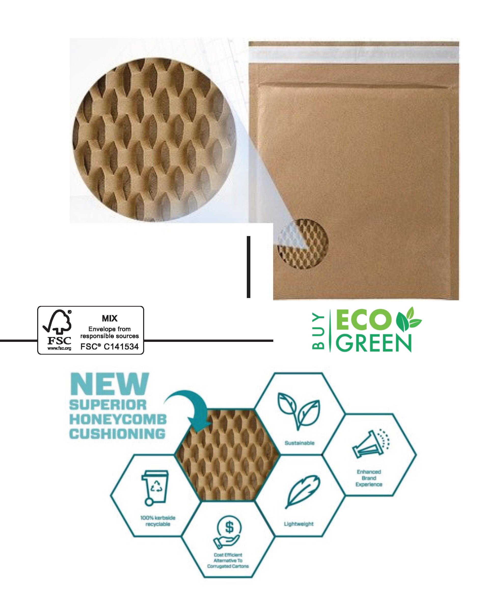 Jiffy Padded LITE S6 (320 X 405MM) Box of 50