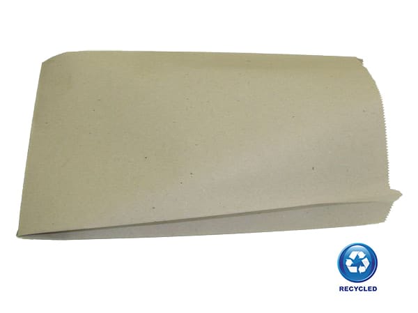 Large Recycled Paper Bag with gusset (Pack of 100 Bags)