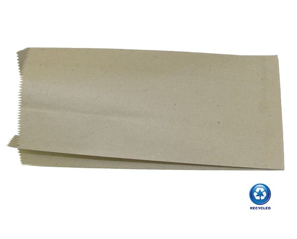 Medium Recycled Paper Bag with Gusset ( PK of 100)