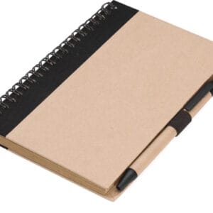 NATURE Recycled Paper Notebook with matching pen