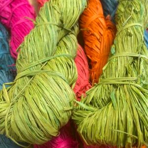 Coloured Raffia 250g - Mint