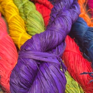 Coloured Raffia 250g - Purple