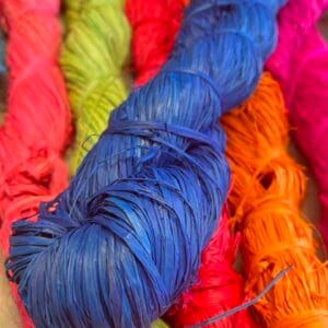 Coloured Raffia 250g - Blue