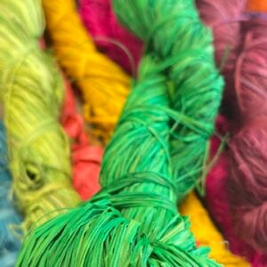 Coloured Raffia 250g - Dark Green