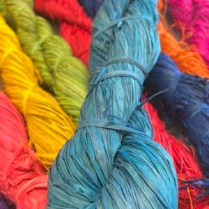 Coloured Raffia 250g - Light Blue