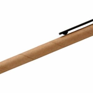 Natural Recycled Paper Click Pen Black Ink & Fittings