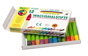 Nawaro Wax Crayons (Pack of 12)