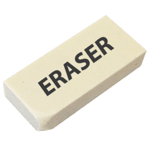 PVC Free Eraser
