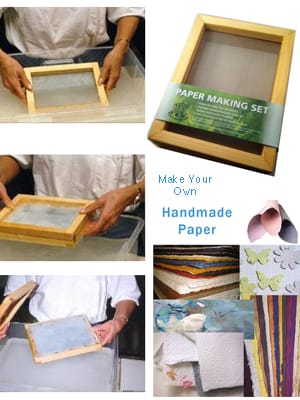 Paper Making Set - A4 and C6 envelopes