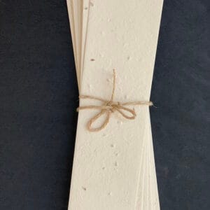 Plantable Seeded Paper Bookmarks (Pack of 10)