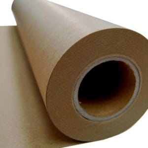 Recycled Brown Kraft Paper Roll 80gsm, 600mm Wide, 300m Long