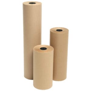 Recycled Brown Kraft Wrapping Paper Roll 105gsm, 600mm wide, 200m long