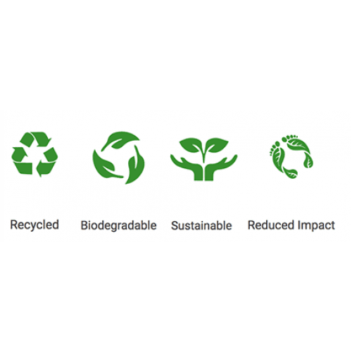 Recycled Brown Kraft Wrapping Paper Roll 80gsm, 600mm wide, 50m long