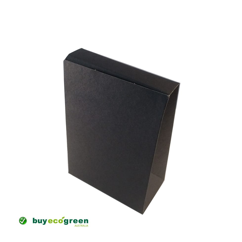 Recycled Gift Satchel (155 x 104 x 55mm) - Black (pack of 5)