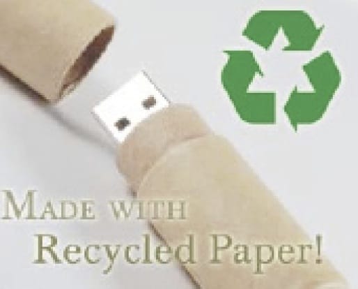 Recycled Paper USB Drive (8GB)