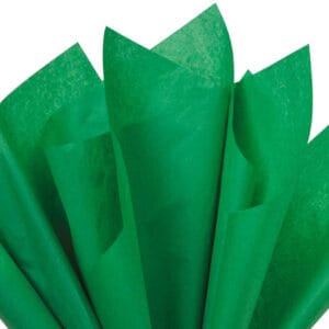 Recycled Tissue Paper - Green 100% Recycled ( Pk of 24 sheets )