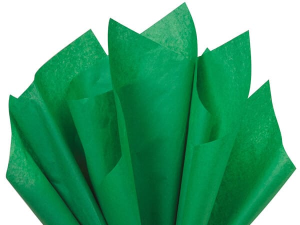 Recycled Tissue Paper - Green 100% Recycled ( Pk of 24 sheets )