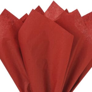 Recycled Tissue Paper - Scarlet 100% Recycled ( Pk Of 24 Sheets )