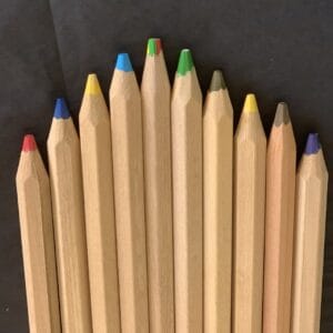 THICK Colour Pencils (Set of 10)