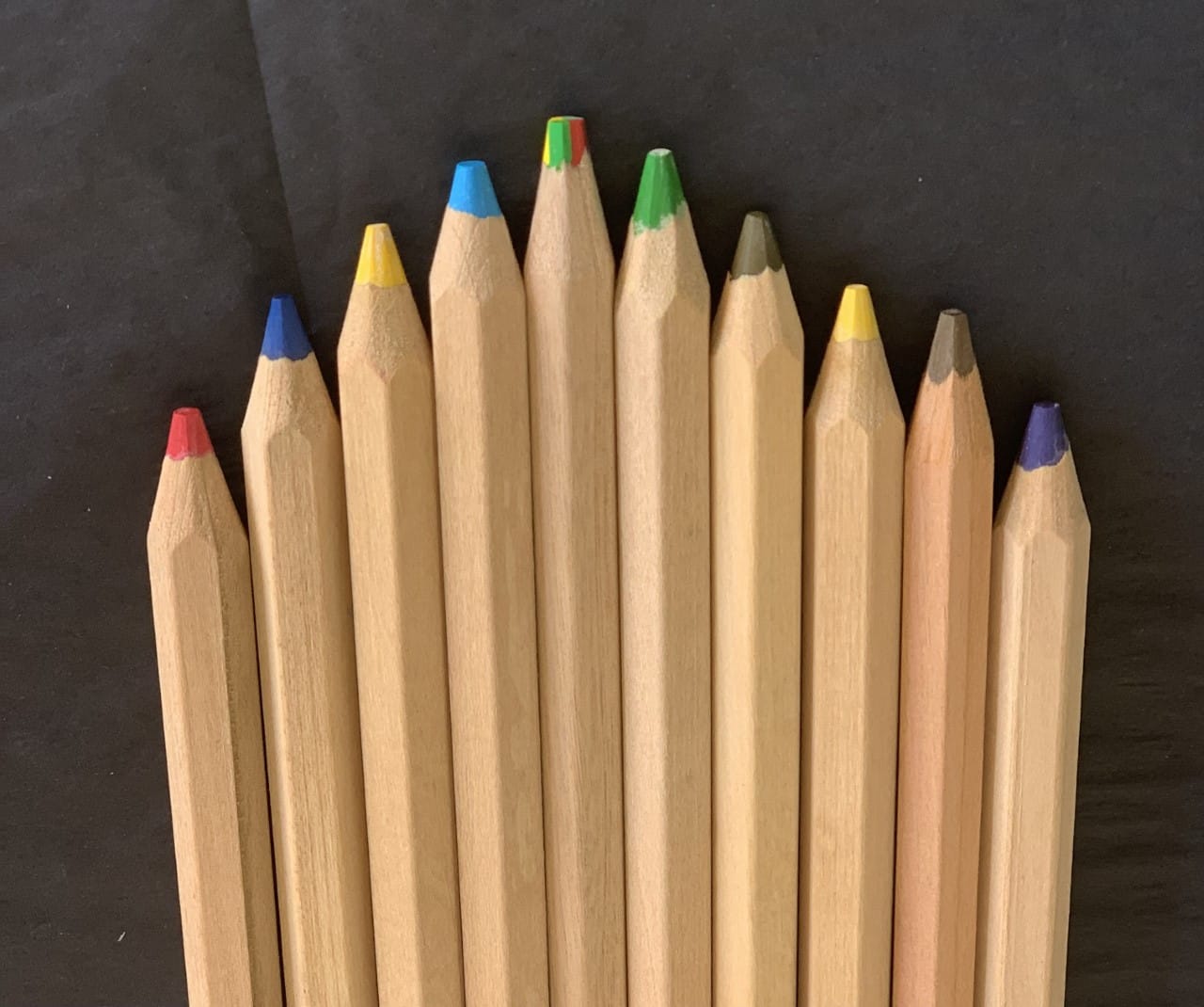 THICK Colour Pencils (Set of 10)