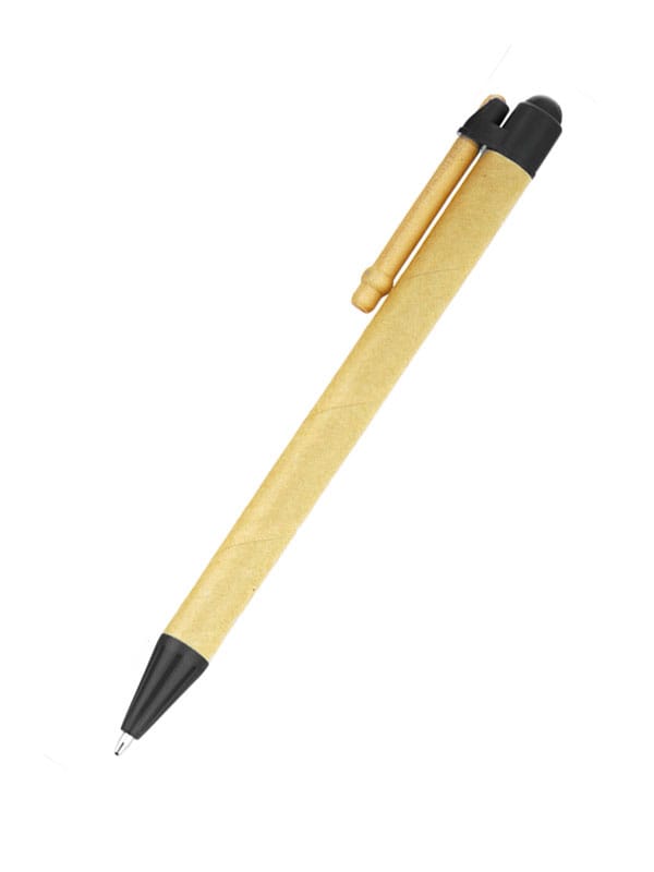 Tivoli Recycled Paper Click Pen (Black)
