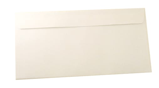 White 100% Recycled DL Envelopes. Box of 500.