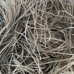 Shredded Recycled Paper (light Grey-Brown) - 9kg Box approx. (20 cubic)